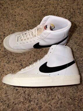 Nike Women’s White High Top Blazers